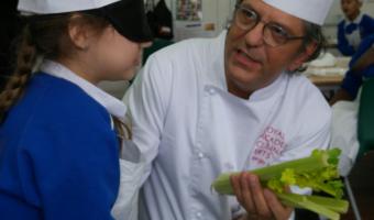 Chef Giorgio Locatelli visits Camden’s Rhyl Primary