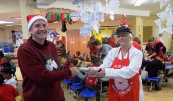 Barking and Dagenham schools serve up 20,000 festive Christmas dinners