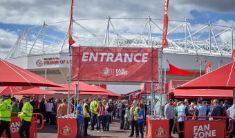 Sunderland AFC fans enjoy Centerplate’s new matchday experience