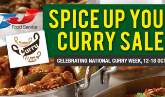 JJ Foodservice helps customers spice up sales for National Curry Week