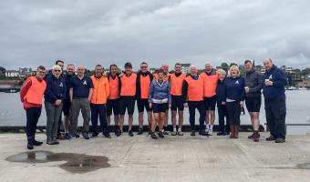 Dine takes on Hadrian’s Cycleway