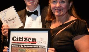 Green Gourmet named Gloucestershire Business of the Year