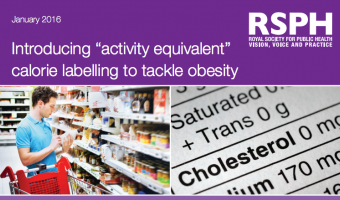 RSPH calls for ‘activity equivalent’ calorie labelling
