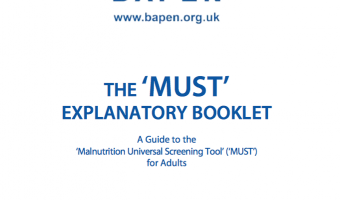 BAPEN MUST malnutrition screening tool