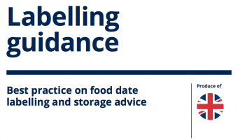 WRAP food labelling guidance