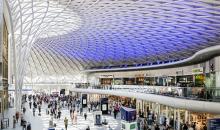 Railway Retail outlets high street sales growth King's Cross Waterloo