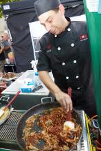 Thame Food Festival contract caterers T(n)S appearance Lord Williams's School