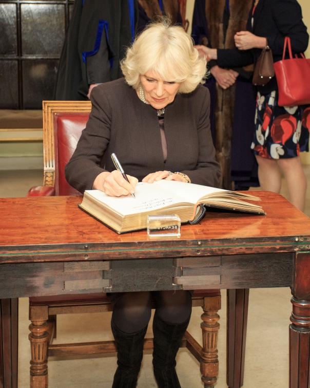 Searcys at Vinters’ Hall hosts Duchess of Cornwall