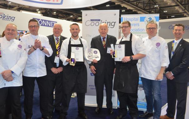 North Tees & Hartlepool NHS chefs take best in class prize home from Hotelympia