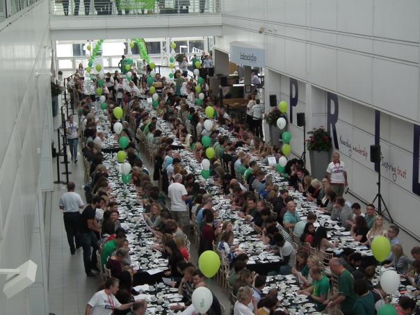 BaxterStorey throws world record-breaking tea party