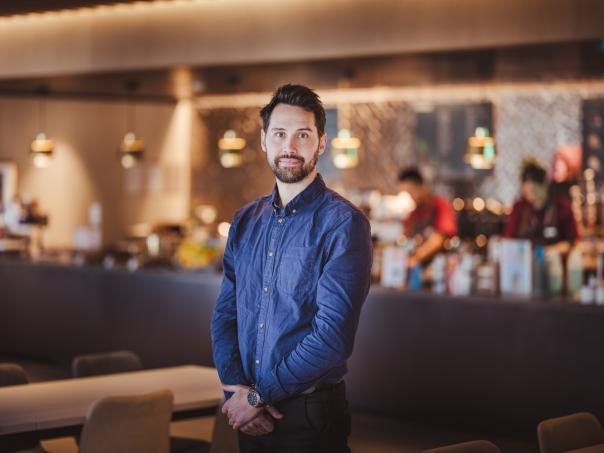Coffee brand manager for BM Adrian Steenkamp