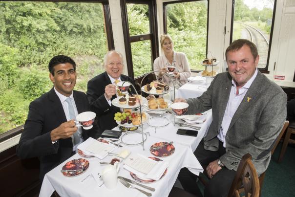 Wensleydale Railway launches afternoon tea service